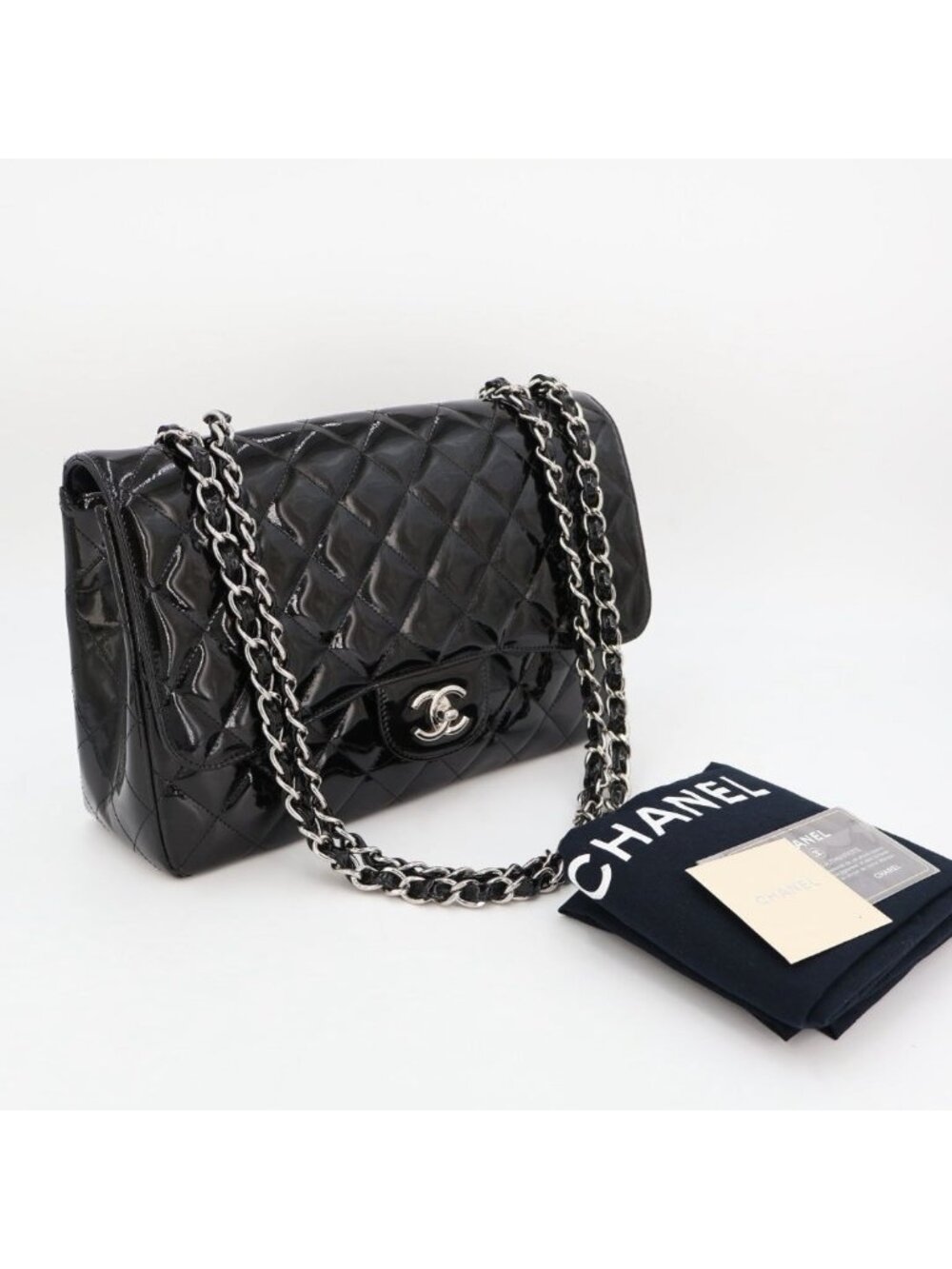 Chanel Deca Quilted 30 CC Logo Chain Shoulder